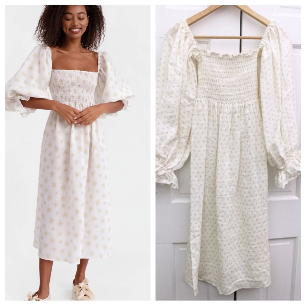 Sleeper Atlanta Linen Dress